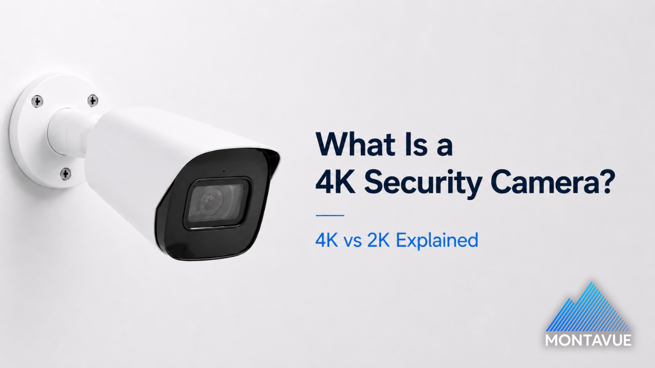 What Is a 4K Security Camera? 4K vs 2K Explained