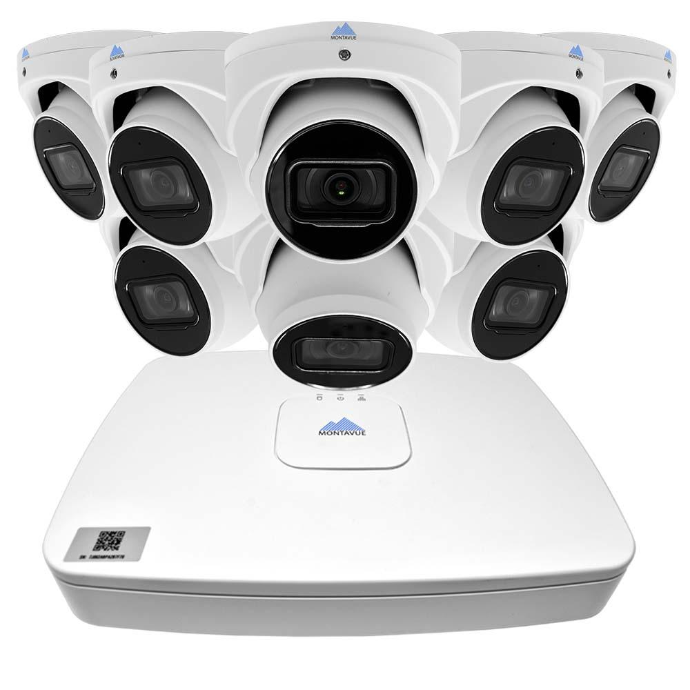 8 channel security camera systems - Montavue