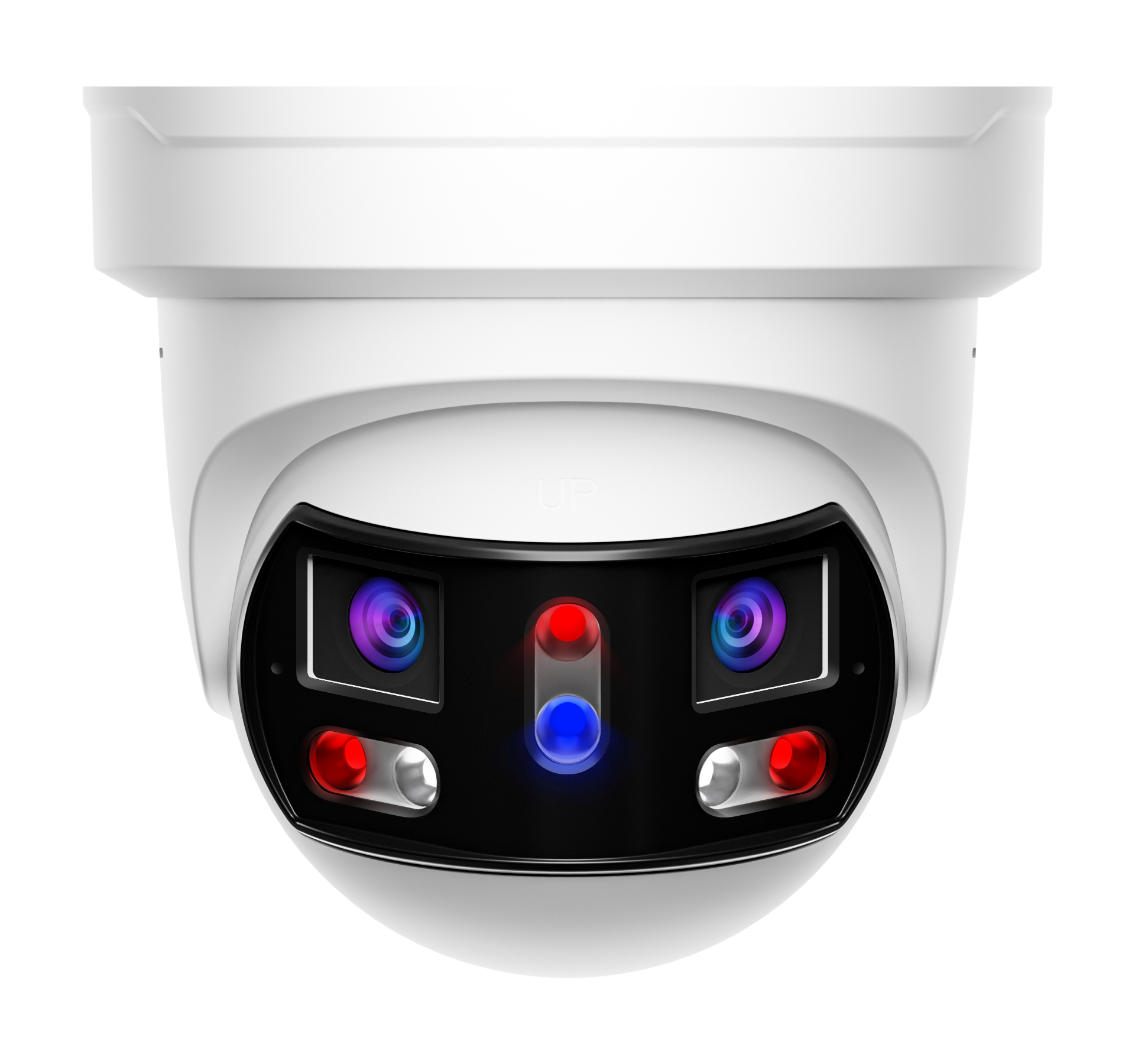 MNTP-8-301 Montavue Nexus 8MP 4K 180° Panoramic Turret PoE IP Security Camera