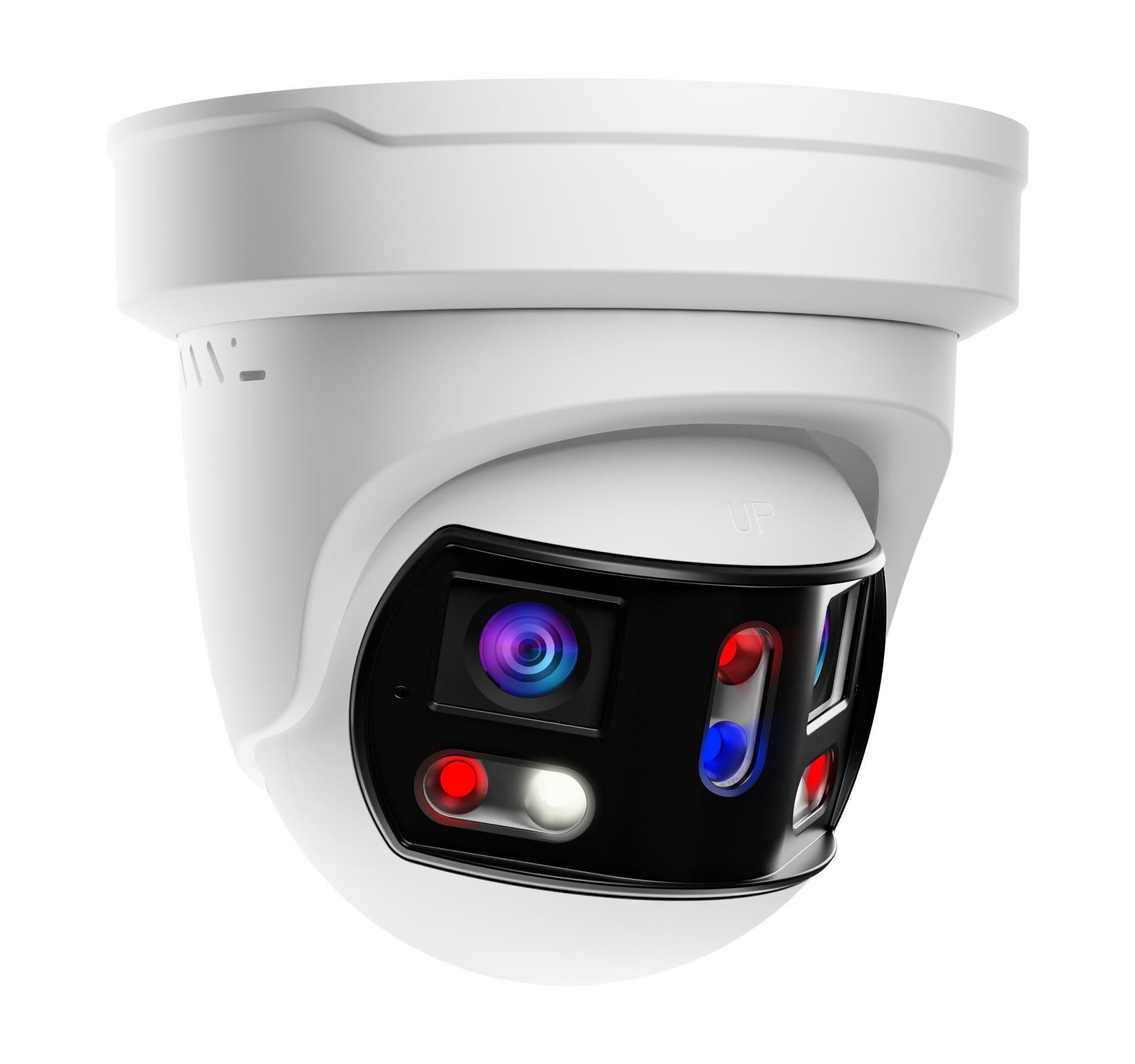 MNTP-8-301 Montavue Nexus 8MP 4K 180° Panoramic Turret PoE IP Security Camera