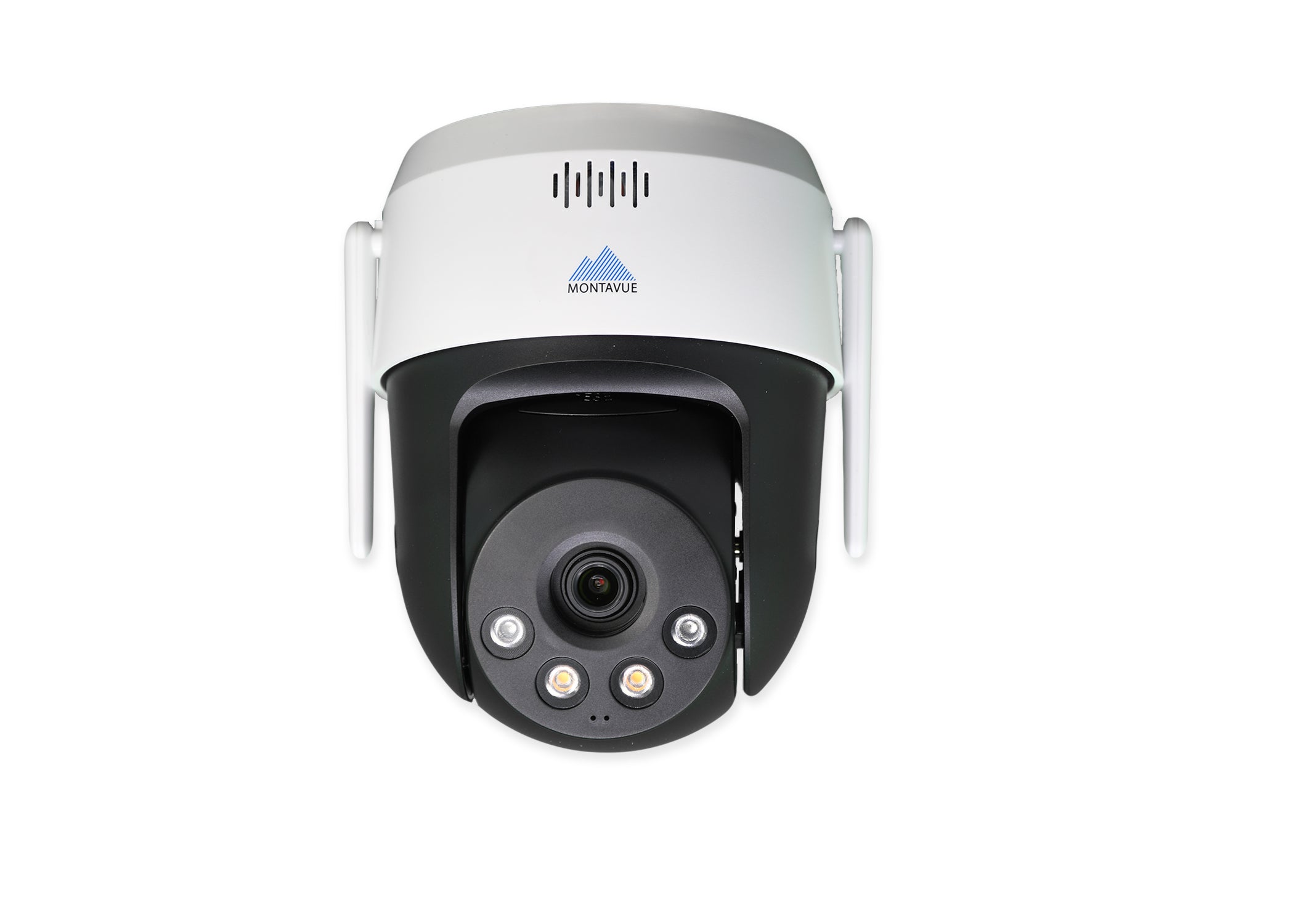 MTZ5-IR-FC-AD-WIFI | 5MP 2K WIFI Active Deterrence Pan Tilt Camera with Two-Way Audio - Montavue