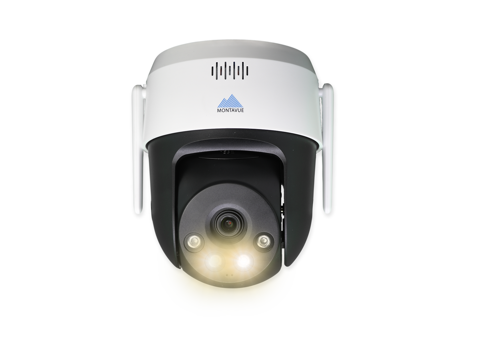 MTZ5-IR-FC-AD-WIFI | 5MP 2K WIFI Active Deterrence Pan Tilt Camera with Two-Way Audio - Montavue