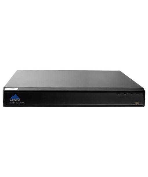 MNR4208-8P-AI | 8 Channel 4K H.265+ AI NVR with 32TB (2x16TB) HDD Max Capacity - HDDs Not Included - Montavue