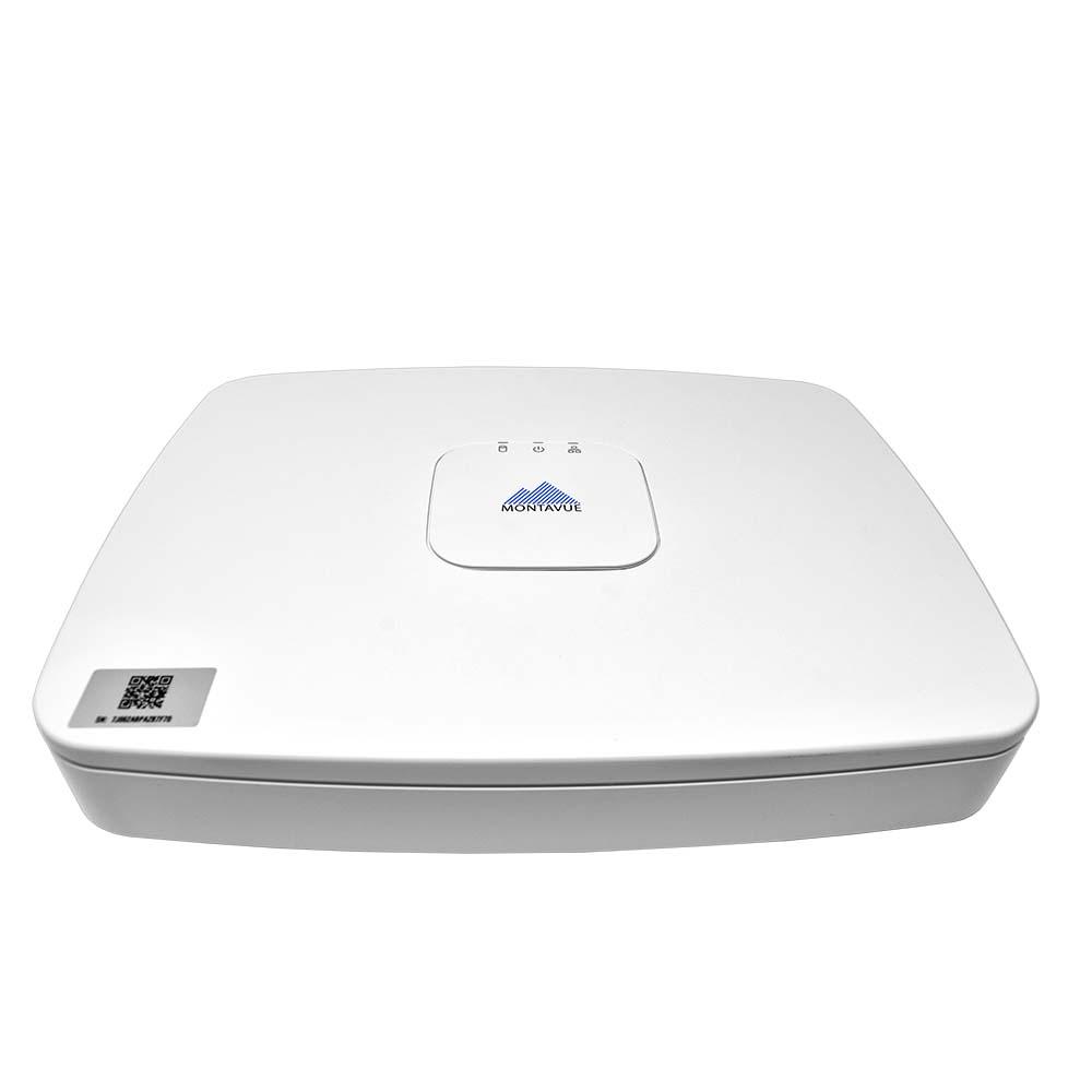 MNR8080-8 | 8 Channel 4K H.265 NVR with 16TB HDD Max Capacity - HDD Not Included - Montavue
