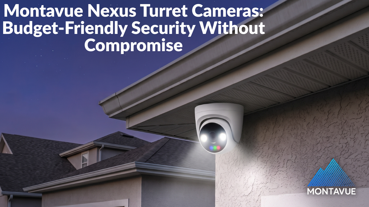 Montavue Nexus Turret Cameras: Budget-Friendly Security Without Compromise
