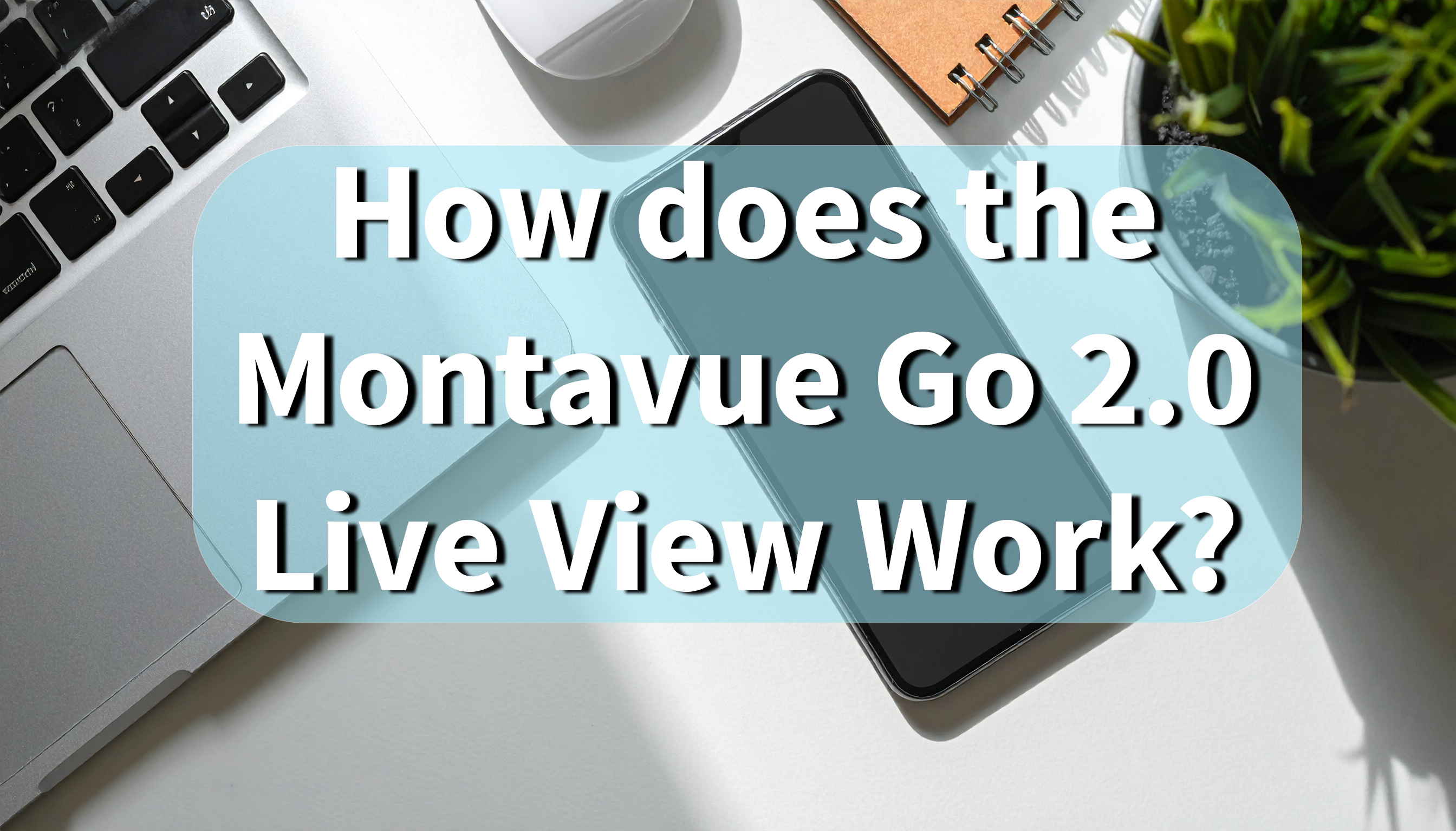 How does the Montavue Go 2.0 Live View Work?