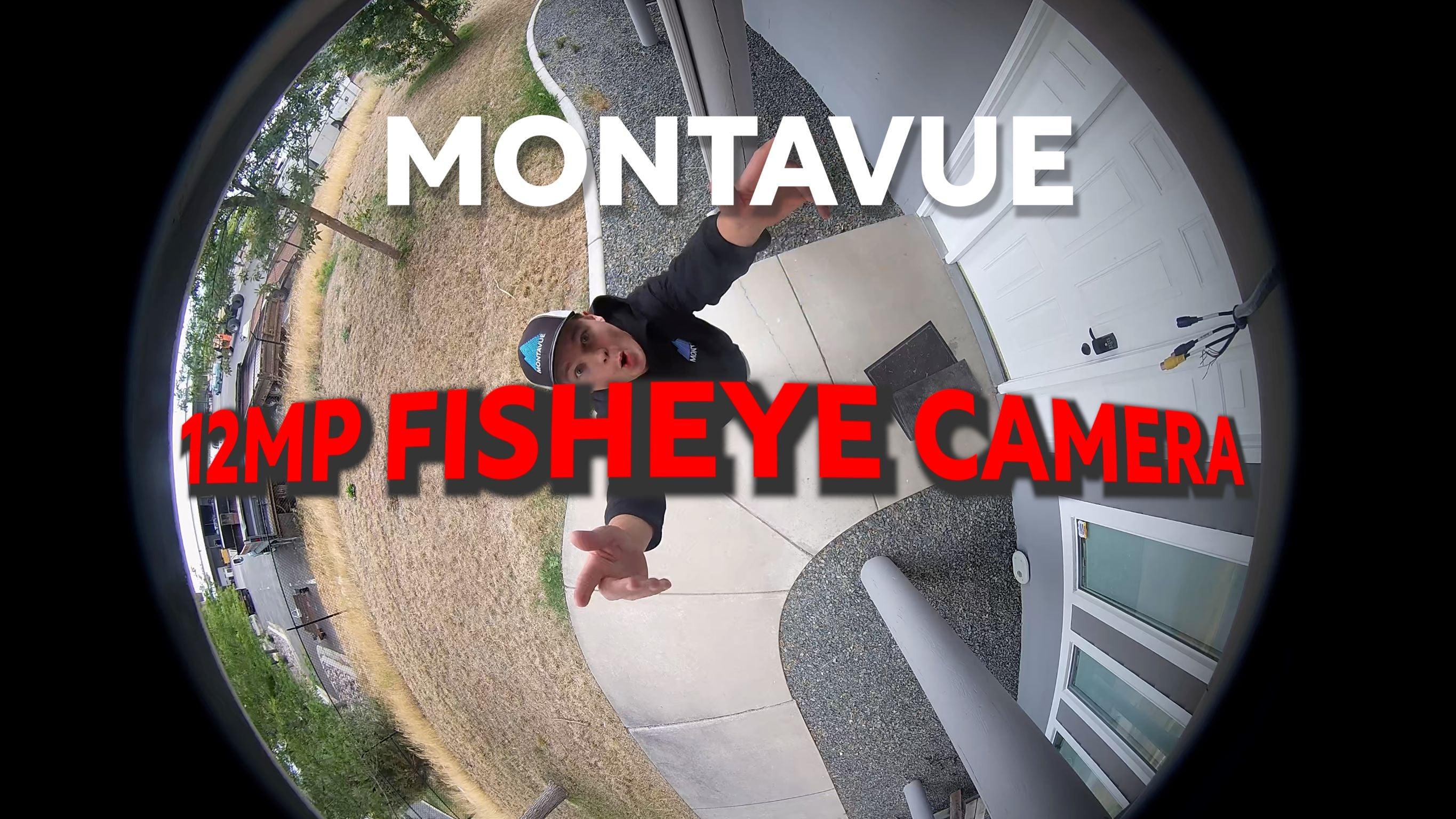 Montavue 12MP Fisheye Camera - Montavue