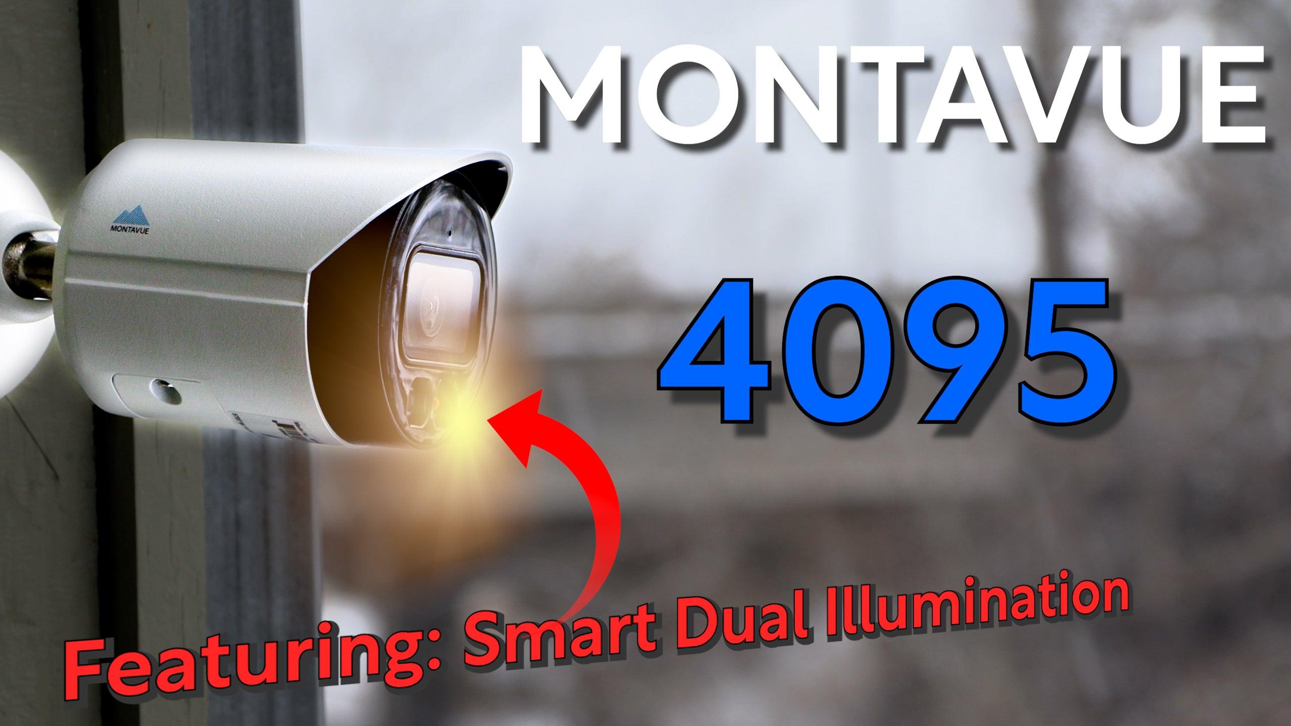 Montavue MTT4095 Affordable 2K Security Camera with Smart Dual Illumination and Artificial Intelligence - Montavue