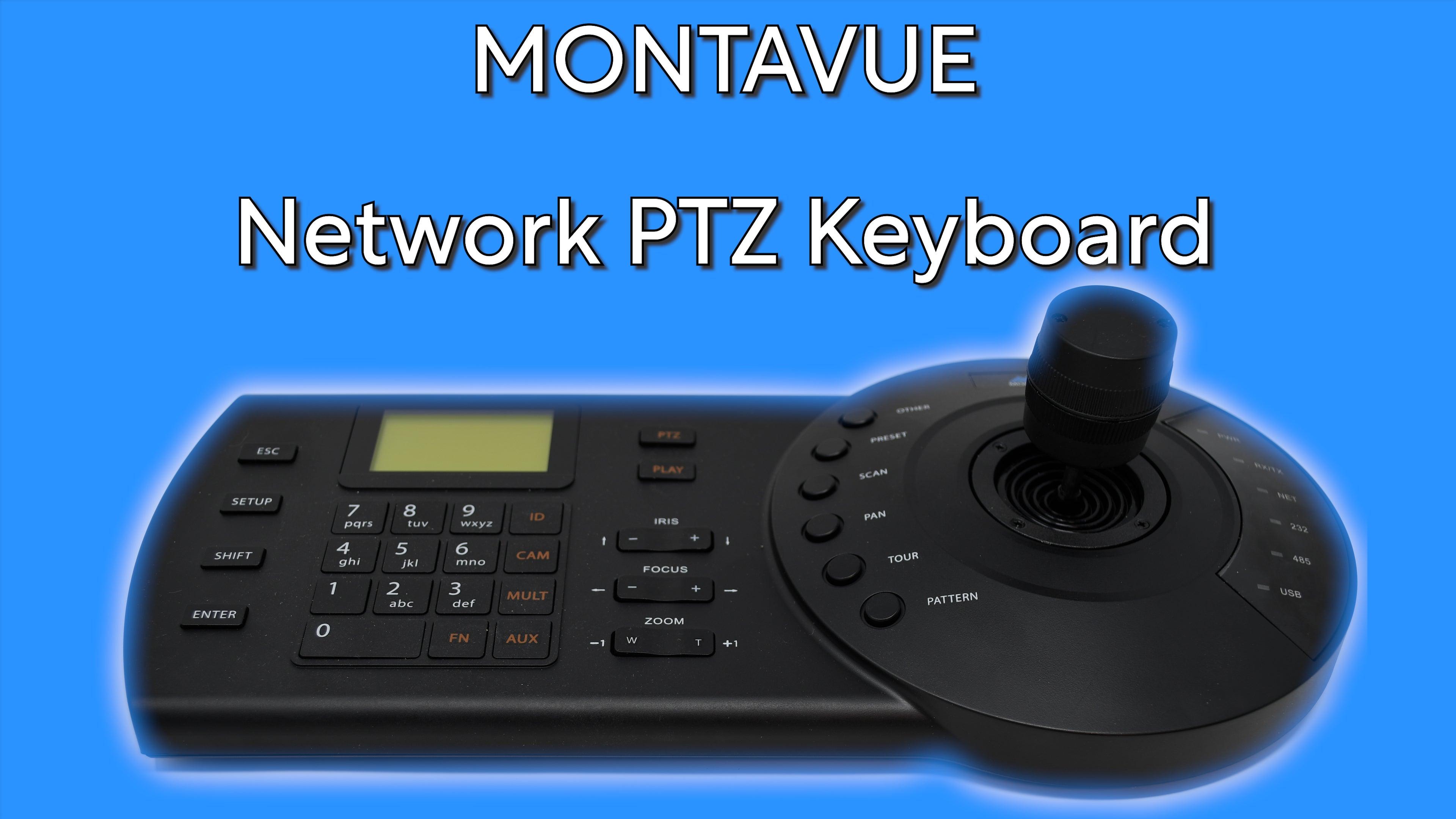 Montavue Network PTZ Keyboard - Montavue