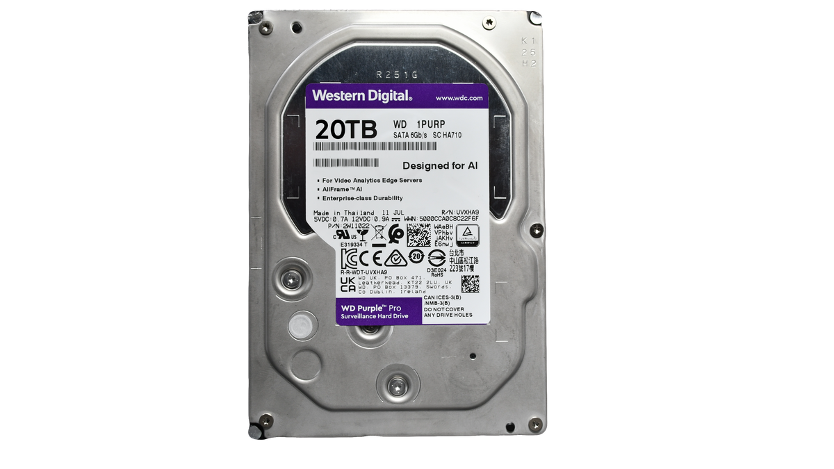 Surveillance Grade Hard Drives for NVRs (1TB-20TB)