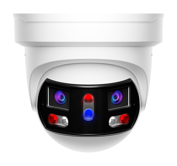 Montavue Nexus 8MP 4K 180° Panoramic Turret PoE Security Camera – MNTP-8-301