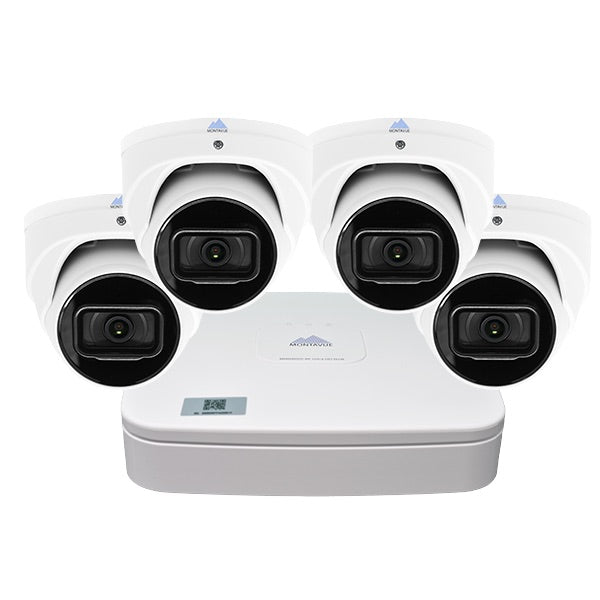 MTT8105, NVR, security camera system, IP PoE Wired, 4K 8MP, Indoor, outdoor