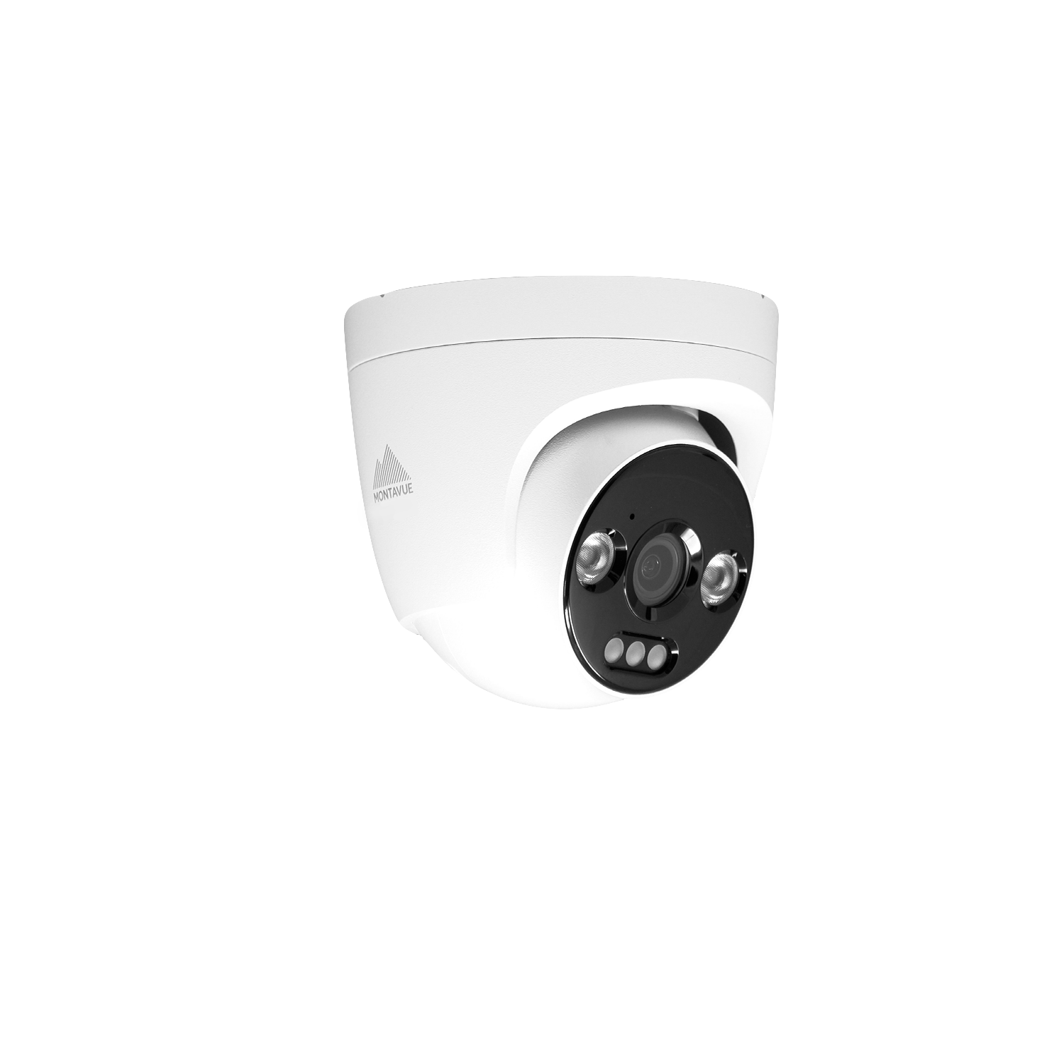 MHT-12-101 Montavue Nexus 12MP Multi Light RGB Turret PoE IP Security Camera