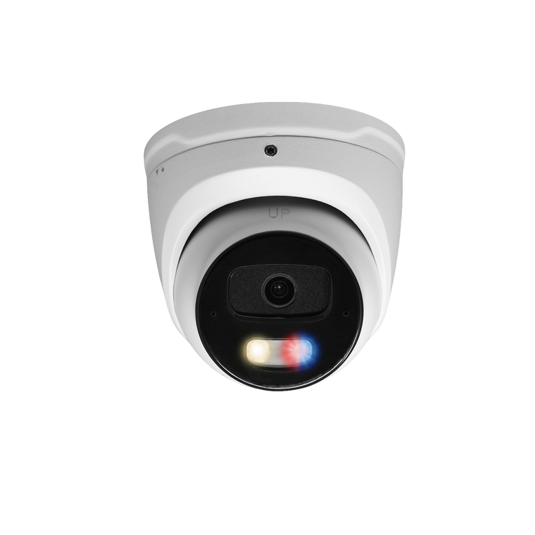 Montavue Nexus 8MP 4K Active Deterrence Smart Turret PoE Security Camera – MNT-8-301