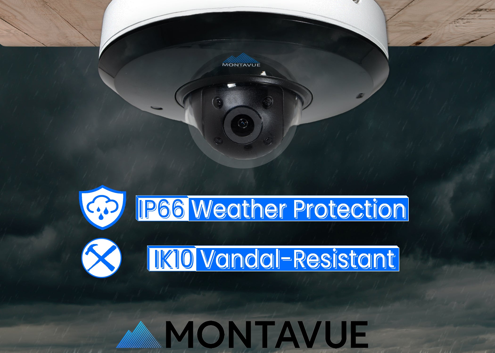 MTZ4040-IRAISMD | 4MP 2K 30FPS PTZ Camera with 4x Zoom and SMD+ - Montavue
