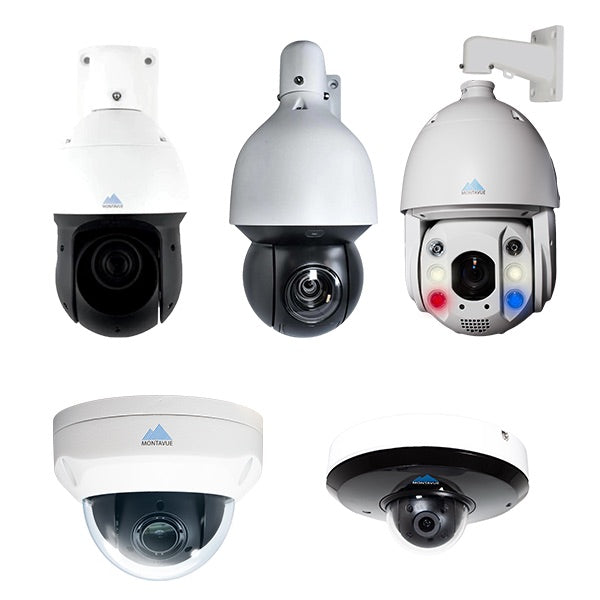 pan, tilt, zoom, security camera, 360° field of view, 25x zoom, auto-tracking, active deterrence, smart motion detection