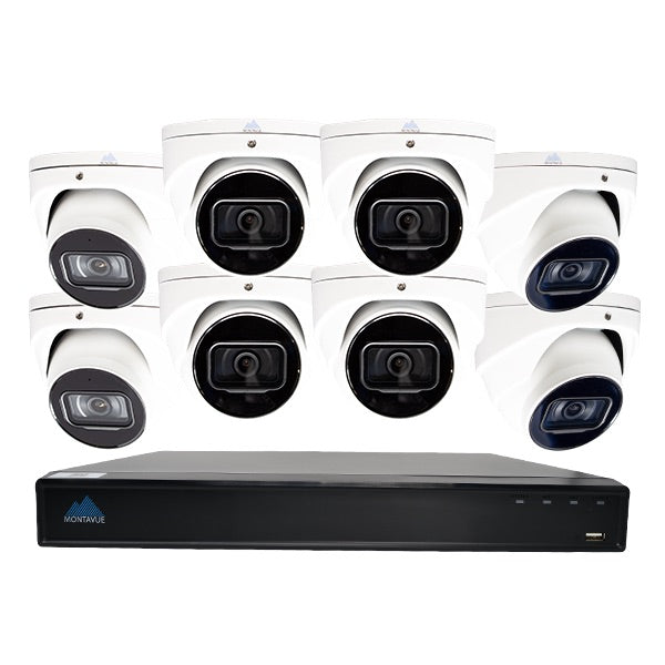 MTT8108, MTB8108, MTD8108, NVR, security camera system, IP PoE Wired, 4K 8MP, Indoor, outdoor, smart motion detection, AI 