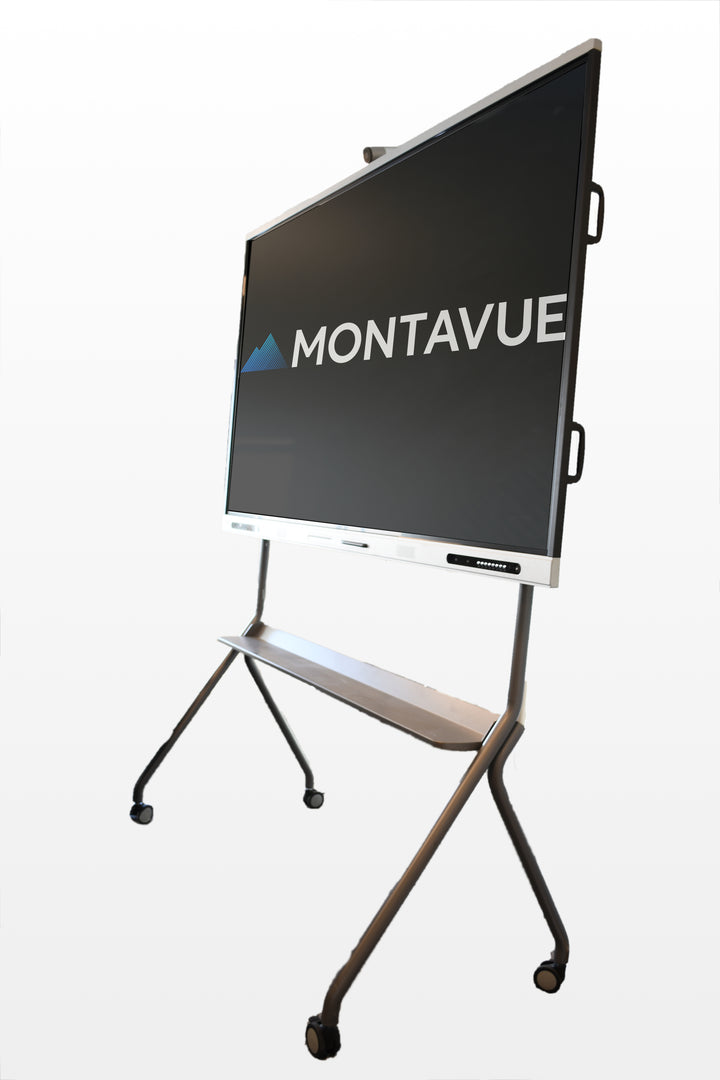 86" Interactive Smart Board Flat Panel Mobile Stand