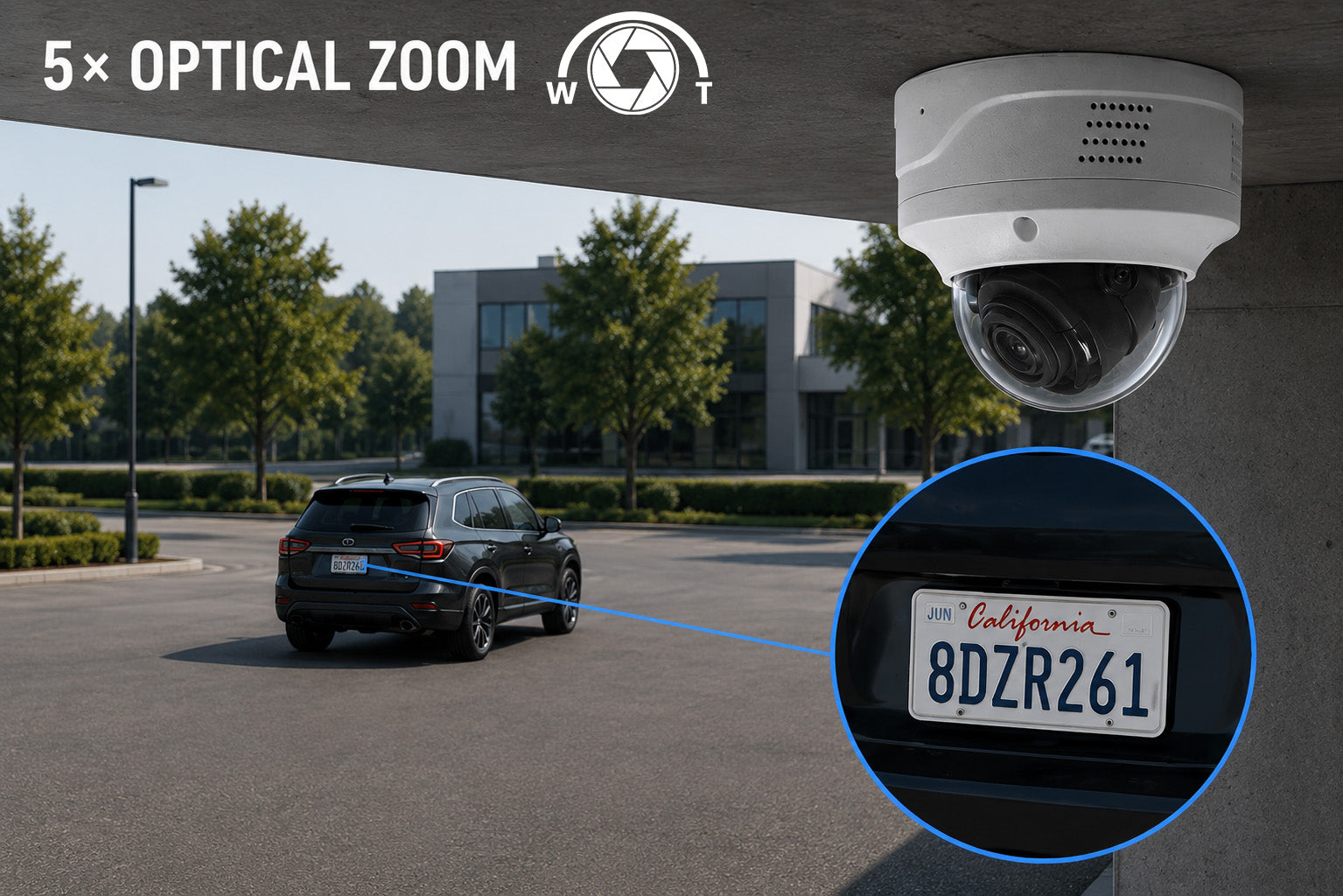 MNDZ-8-101 Montavue Nexus 8MP 4K Smart Vari-Focal Dome Poe IP Security Camera - Montavue