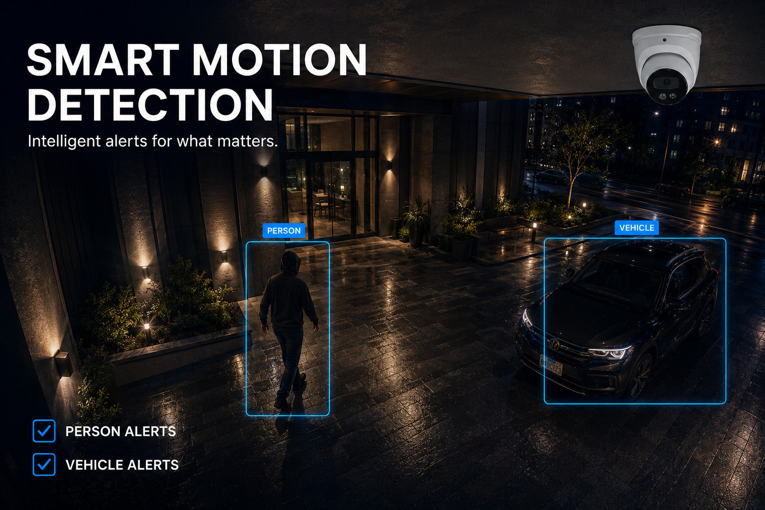 4MP 2K Nexus Smart Light Turret IP Security Camera System with Pro 32 Channel NVR & 6TB HDD - Montavue
