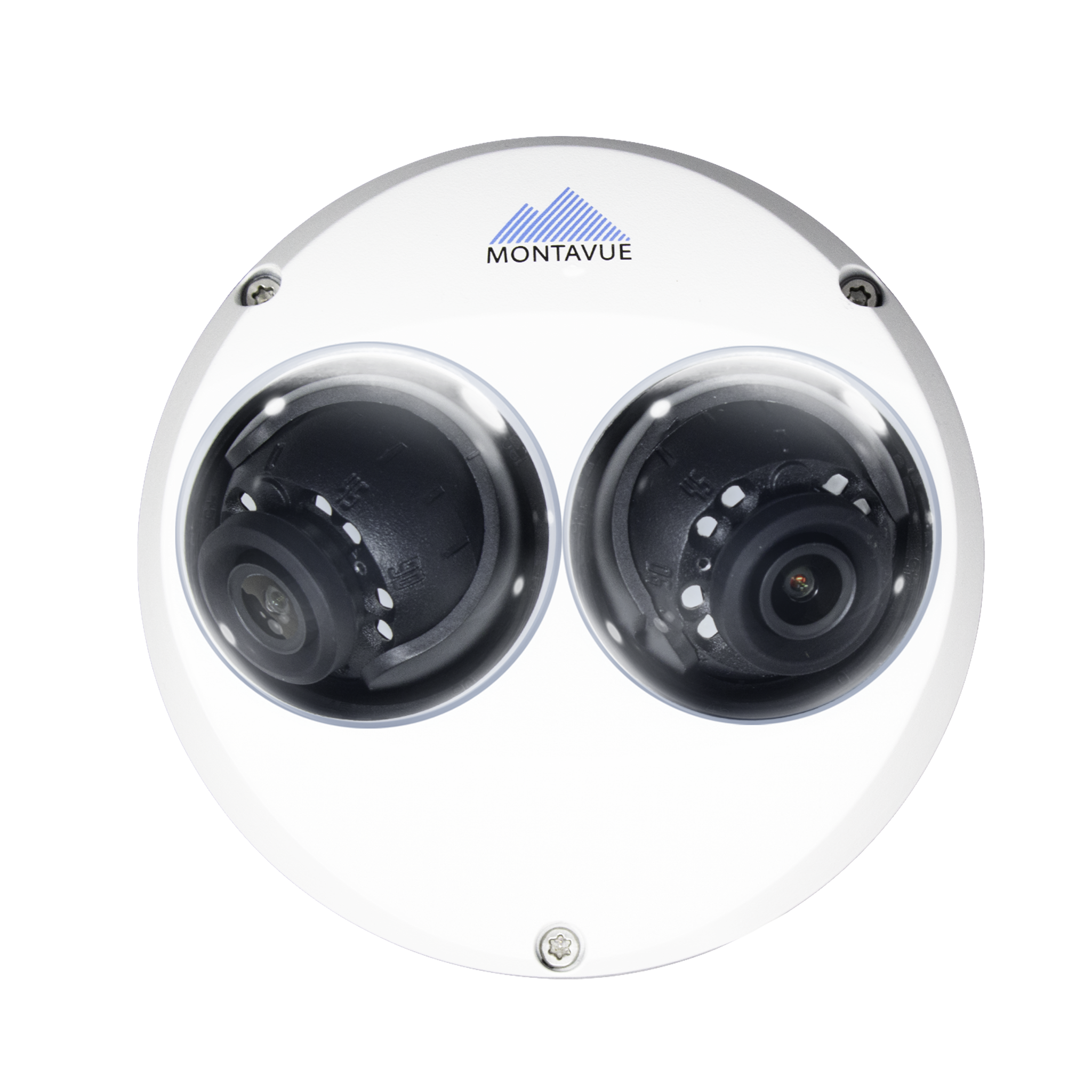 4MP Dual-Directional Dome Network Camera - MT2D4-IR-AI-SMD3-W - Montavue