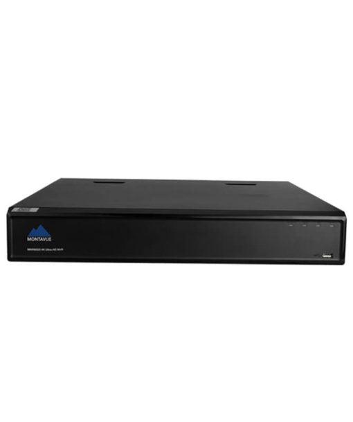 Montavue MNR4432-16P-AI 32 Channel 4K Ultra HD NVR w/ 16 PoE Ports, MontavueGO Remote Connectivity, ONVIF Compliant, & 64TB HDD Capacity - Montavue