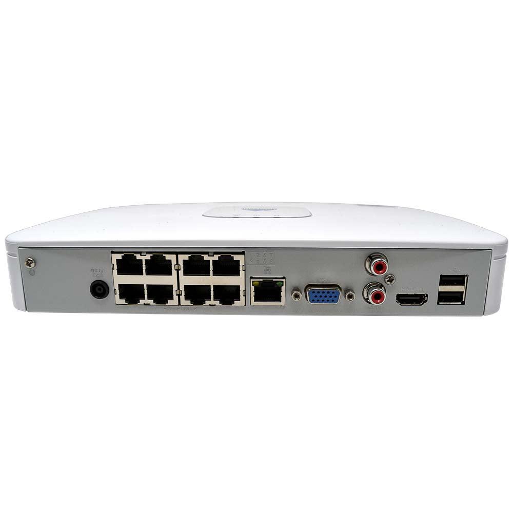 Montavue MNR8080-8 8 Channel 4K 80 Mbps NVR w/ 8 PoE Ports, MontavueGO Remote Connectivity,  10TB HDD Capacity - Montavue