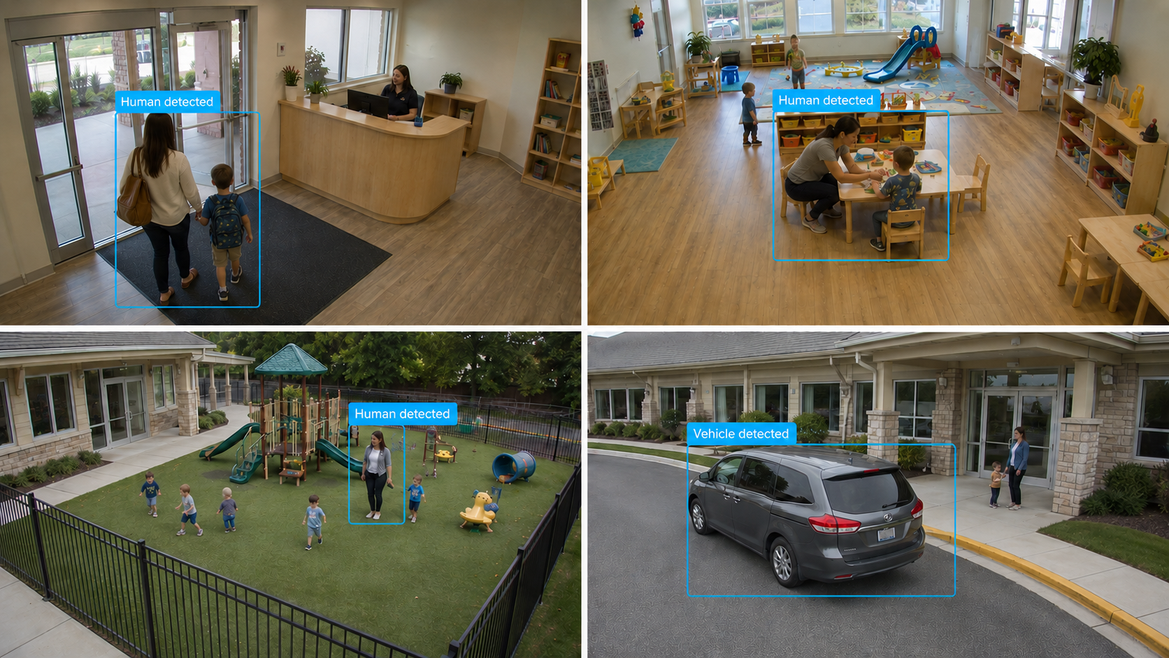 Daycare surveillance views